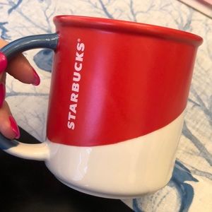 Starbucks color block mug